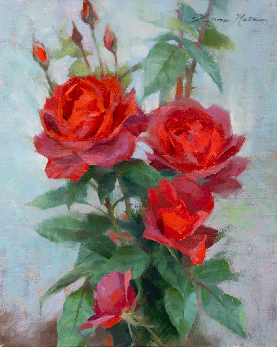 Every Rose Has Its Thorns by Anna Rose Bain 