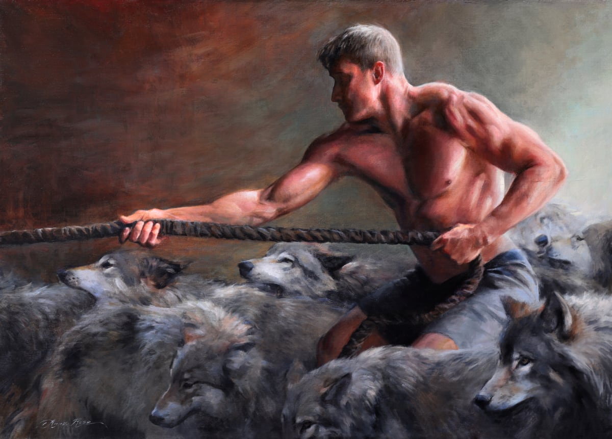 Running with Wolves by Anna Rose Bain 