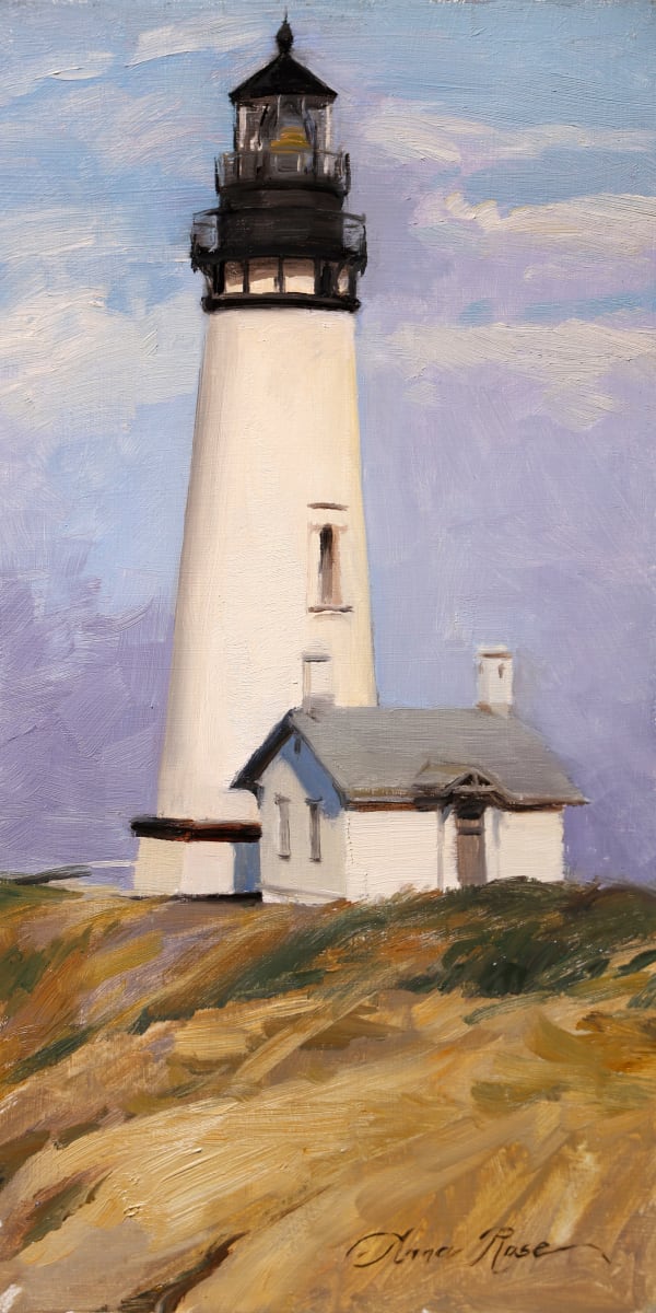 Yaquina Head Lighthouse by Anna Rose Bain 