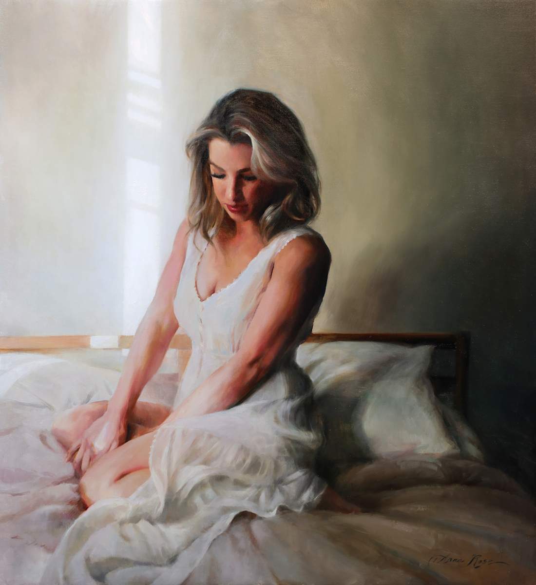 Contemplation in White, Image 1.