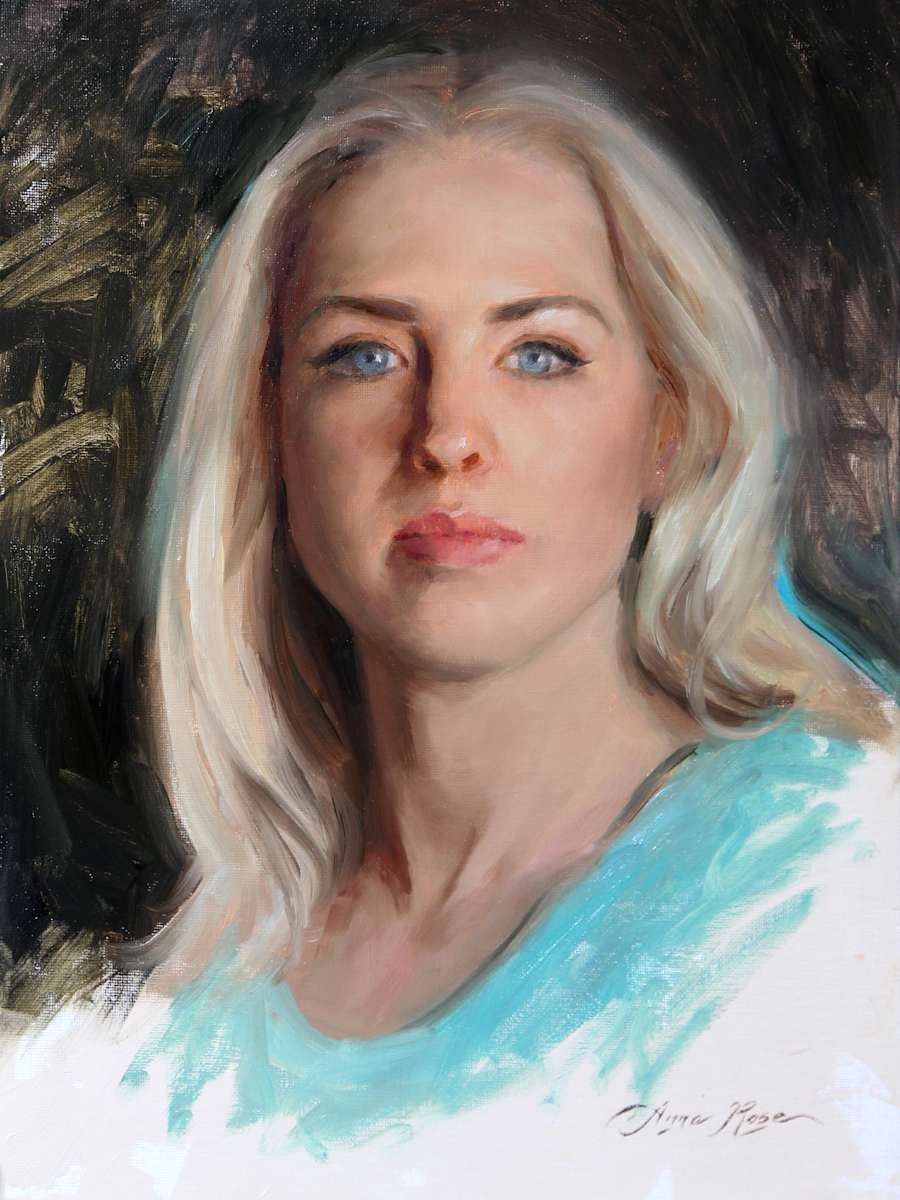 Self Portrait in a Mirror 2019 by Anna Rose Bain, Image 1.
