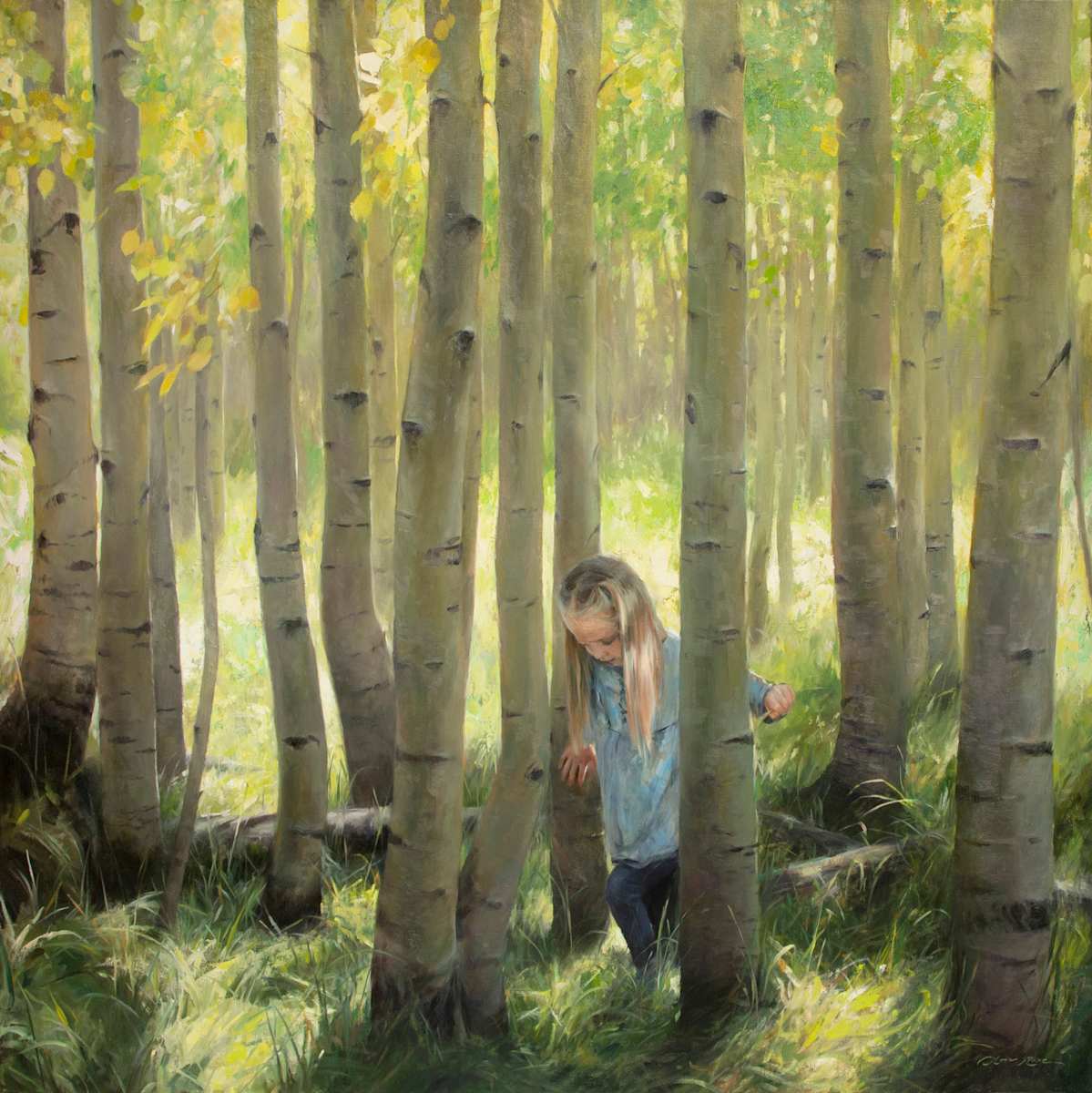 September Aspens by Anna Rose Bain, Image 1.