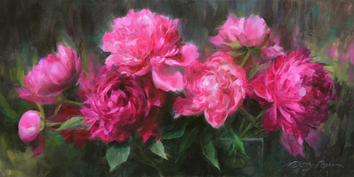 Symphony in Pink by Anna Rose Bain 