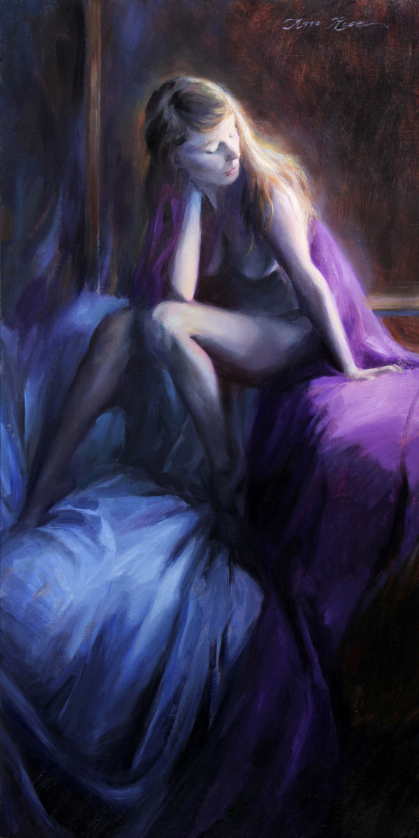 Wrapped in Purple by Anna Rose Bain 