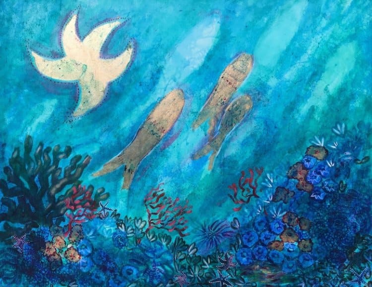 AQUAMARINE DREAM by Christabel Blackman 