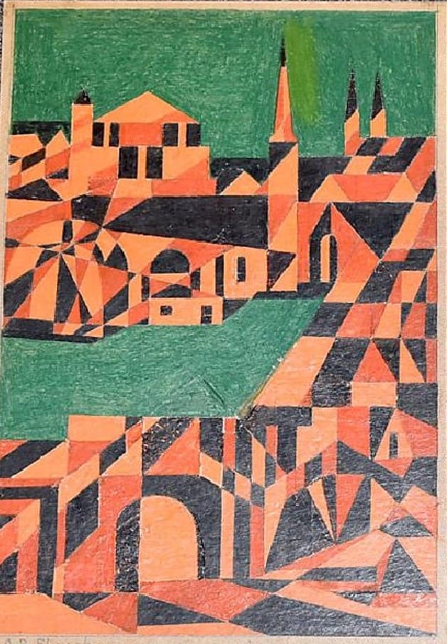 Untitled by Adolf R. Flesch  Image: Front without frame