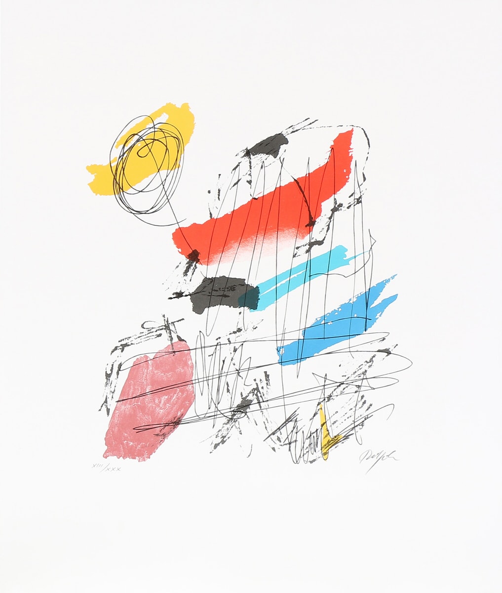 Composition (from the Edens Have suite) by Robert Jacobsen  Image: Front without frame