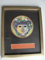 Small Portrait A by Bjørn Wiinblad  Image: Front with frame