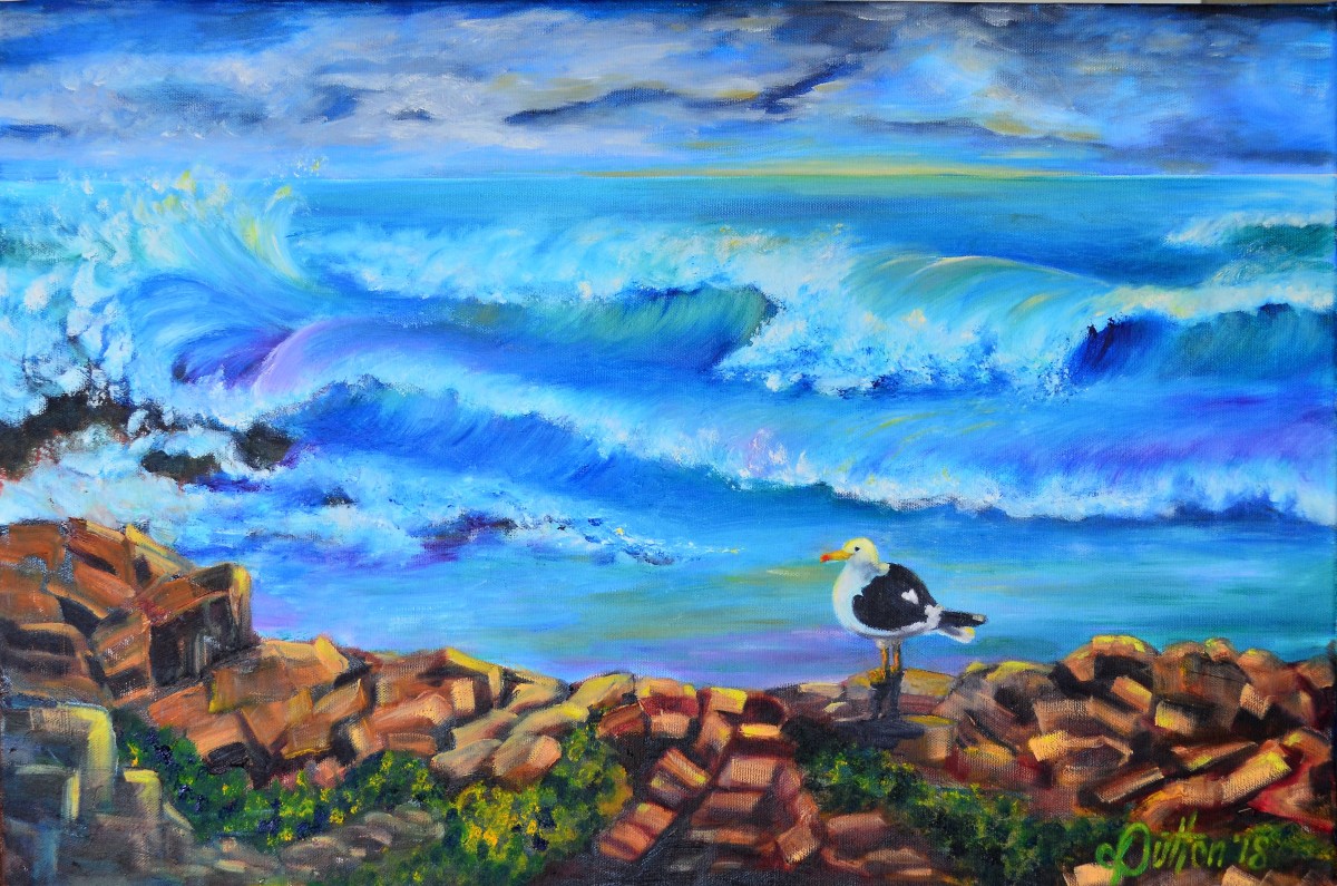 Sole Seagull by Karien Dutton 