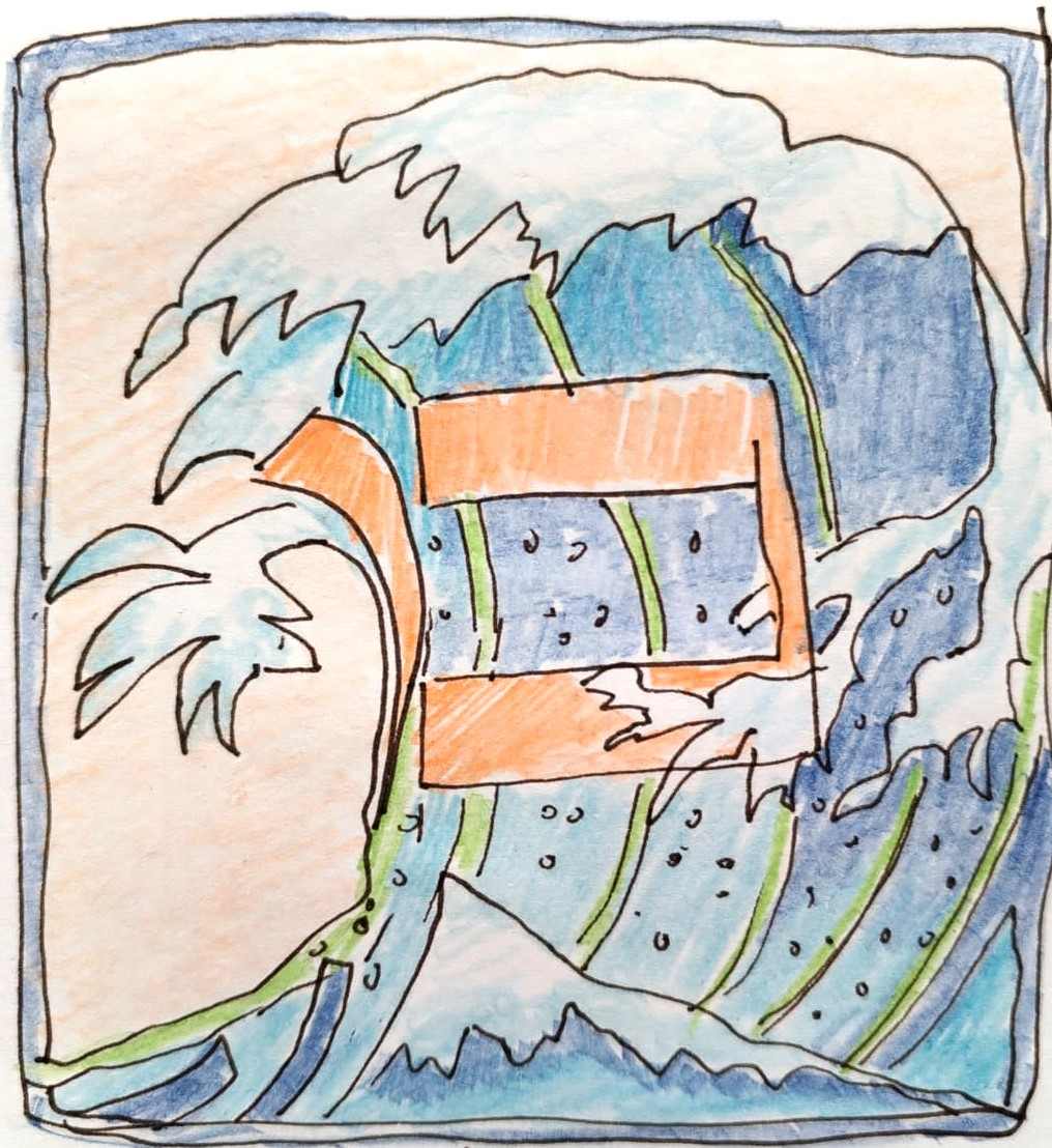 Mem (מ) – 40 by Karien Dutton, Image 2.