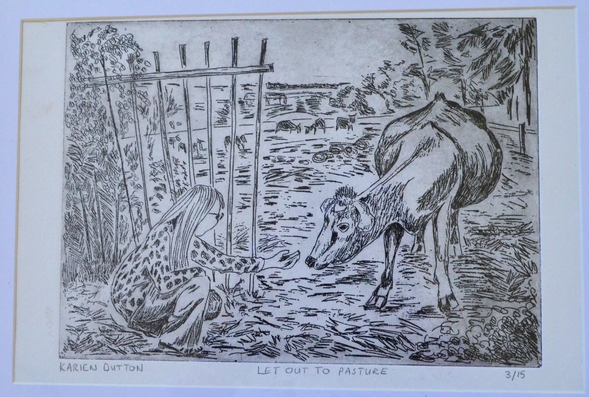 Let out to Pasture 3/15 by Karien Dutton 