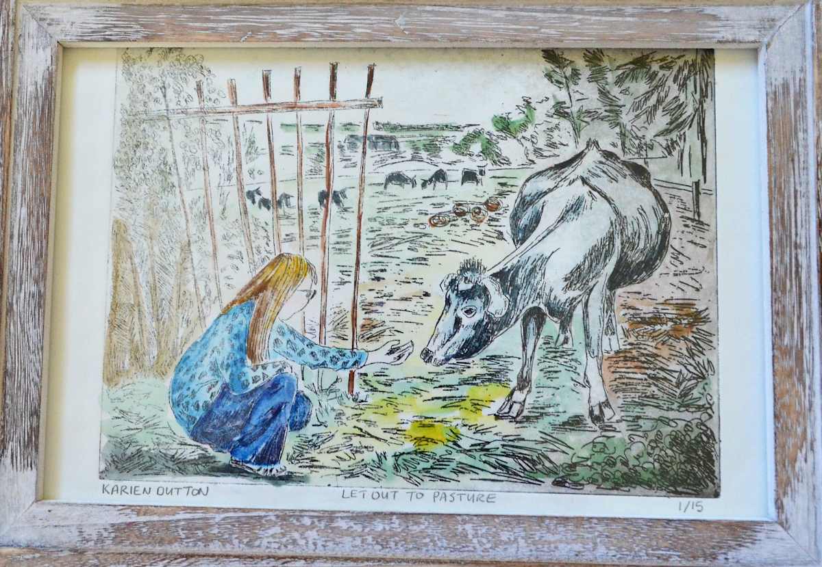 Let out to Pasture 1/15 by Karien Dutton, Image 1.