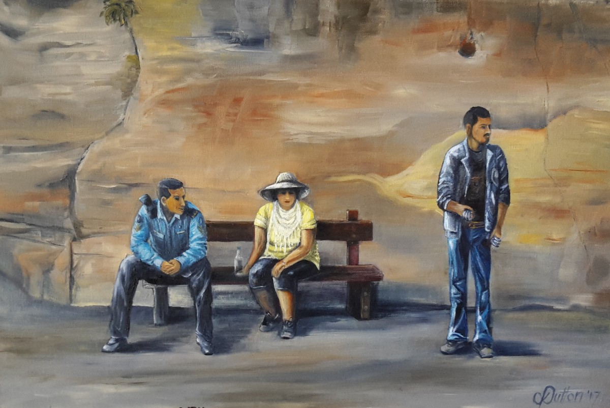 The Policeman, the Tourist and the Dealer by Karien Dutton 
