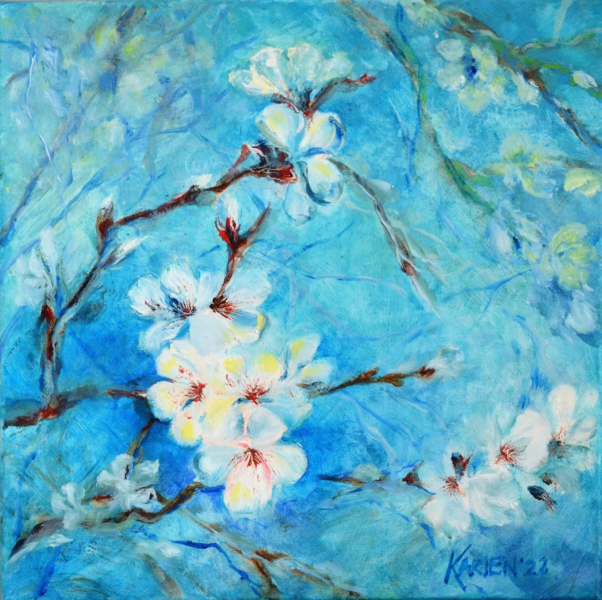 Almond Blossoms by Karien Dutton  Image: Almond Blossoms