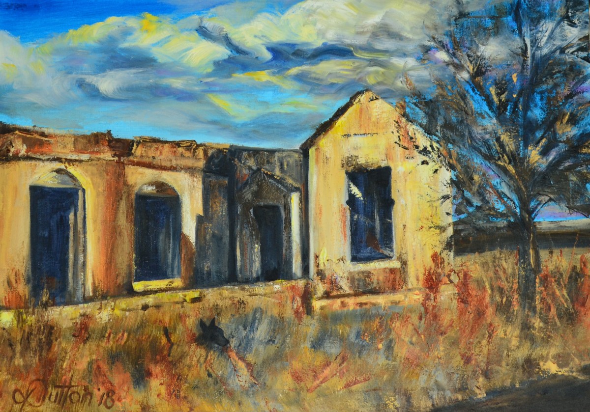 Paul Roux Ruins by Karien Dutton by Karien Dutton 