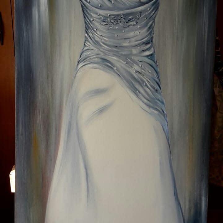 Kristine's Wedding Dress by Karien Dutton 