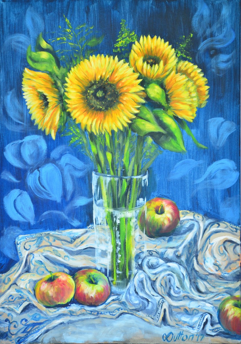 Sunflowers by Karien Dutton, Image 1.