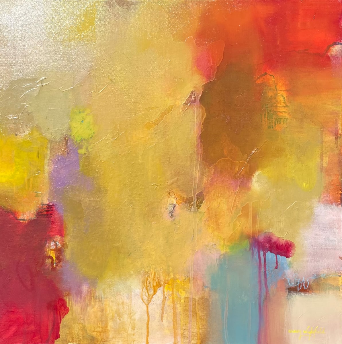 Yellow Reflection by Casey Wakefield 