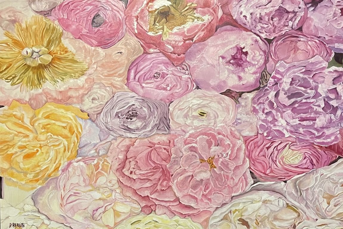 Wendy's Peonies by Deborah A. Berlin 