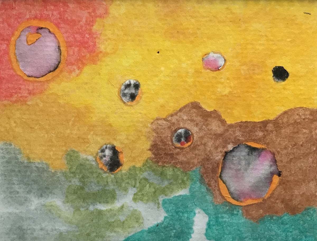 8 Moons (Equilibrium) by Deborah A. Berlin, Image 1.
