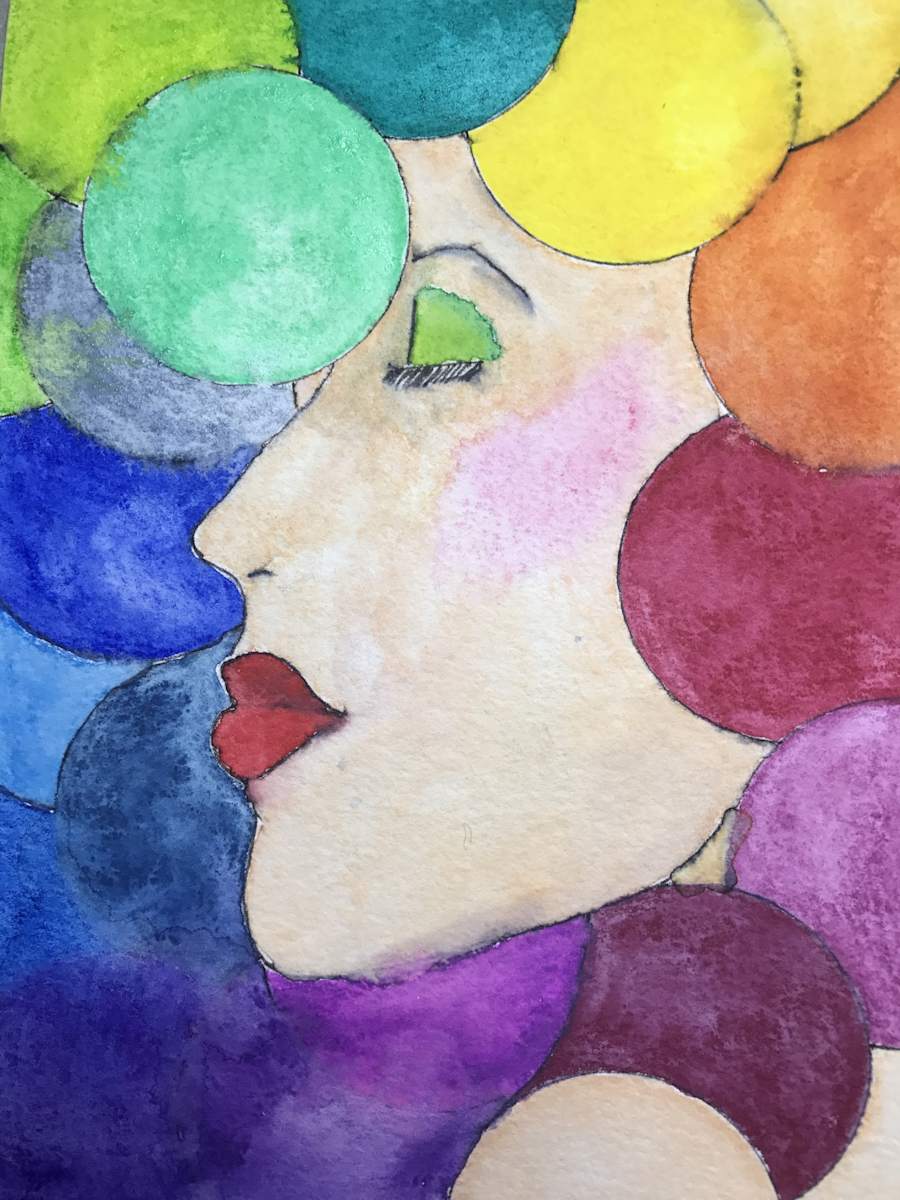 Circles on Profile by Deborah A. Berlin, Image 1.