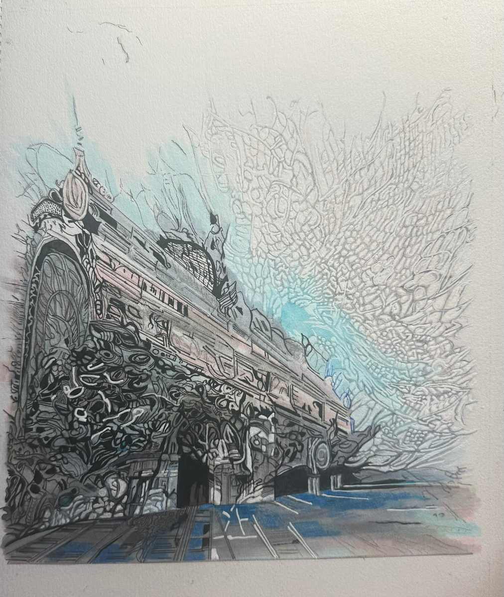 Clock Tower Station by Deborah A. Berlin, Image 1.