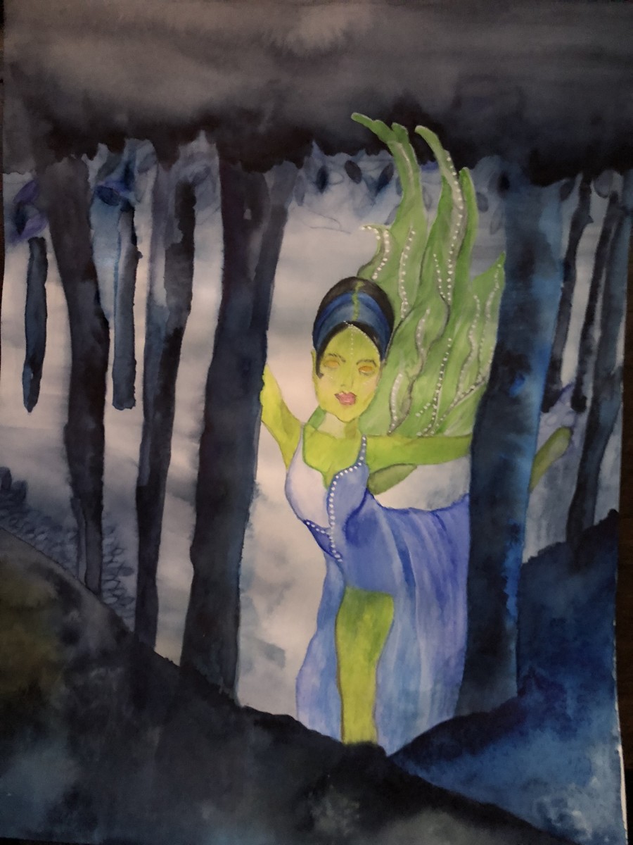 Dark Fairy by Deborah A. Berlin 