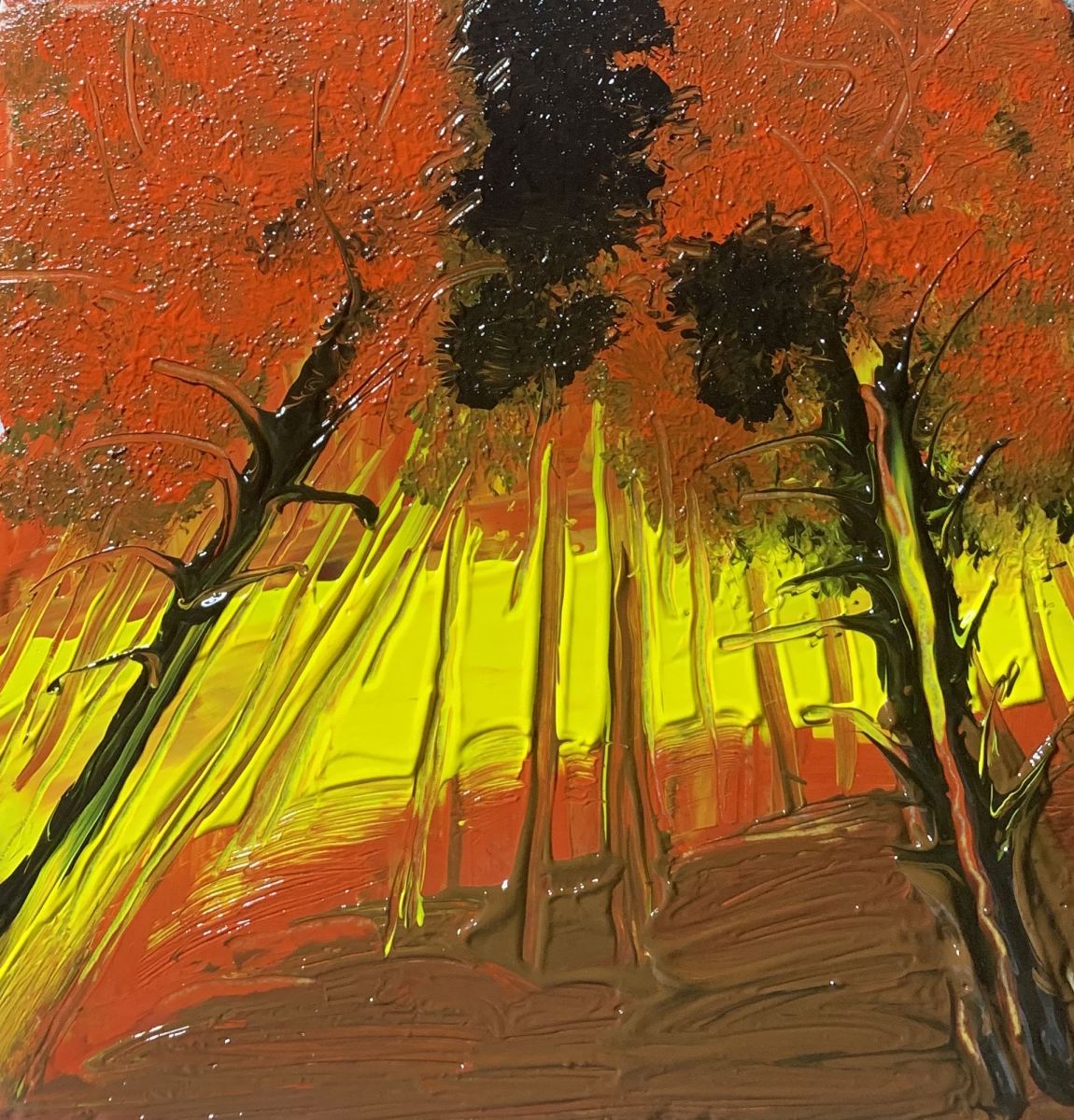 Forest Fire by Deborah A. Berlin 