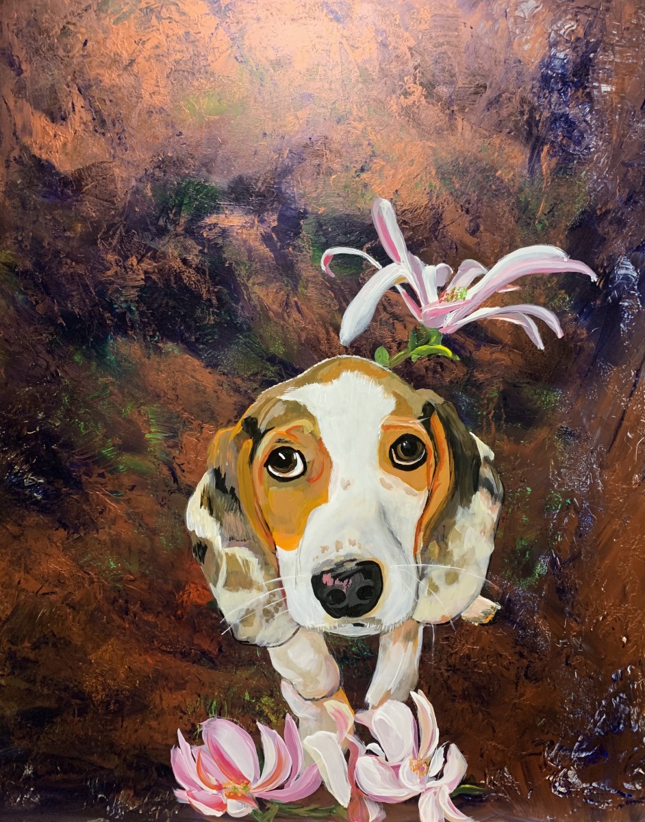 Heather's Beagle by Deborah A. Berlin 