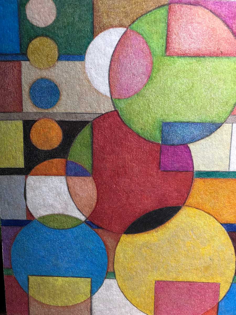 Circles on Grey by Deborah A. Berlin, Image 1.