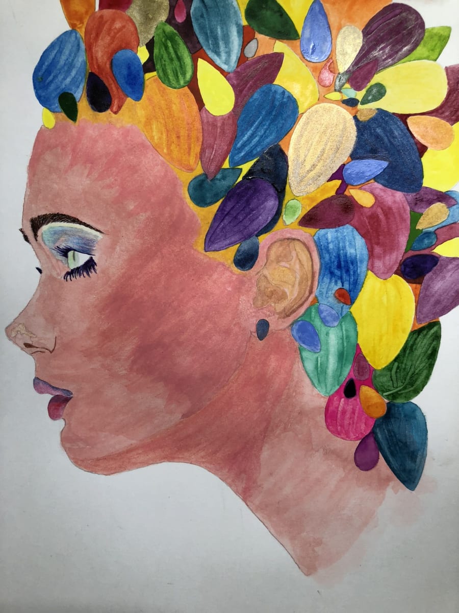 Female Profile by Deborah A. Berlin, Image 1.