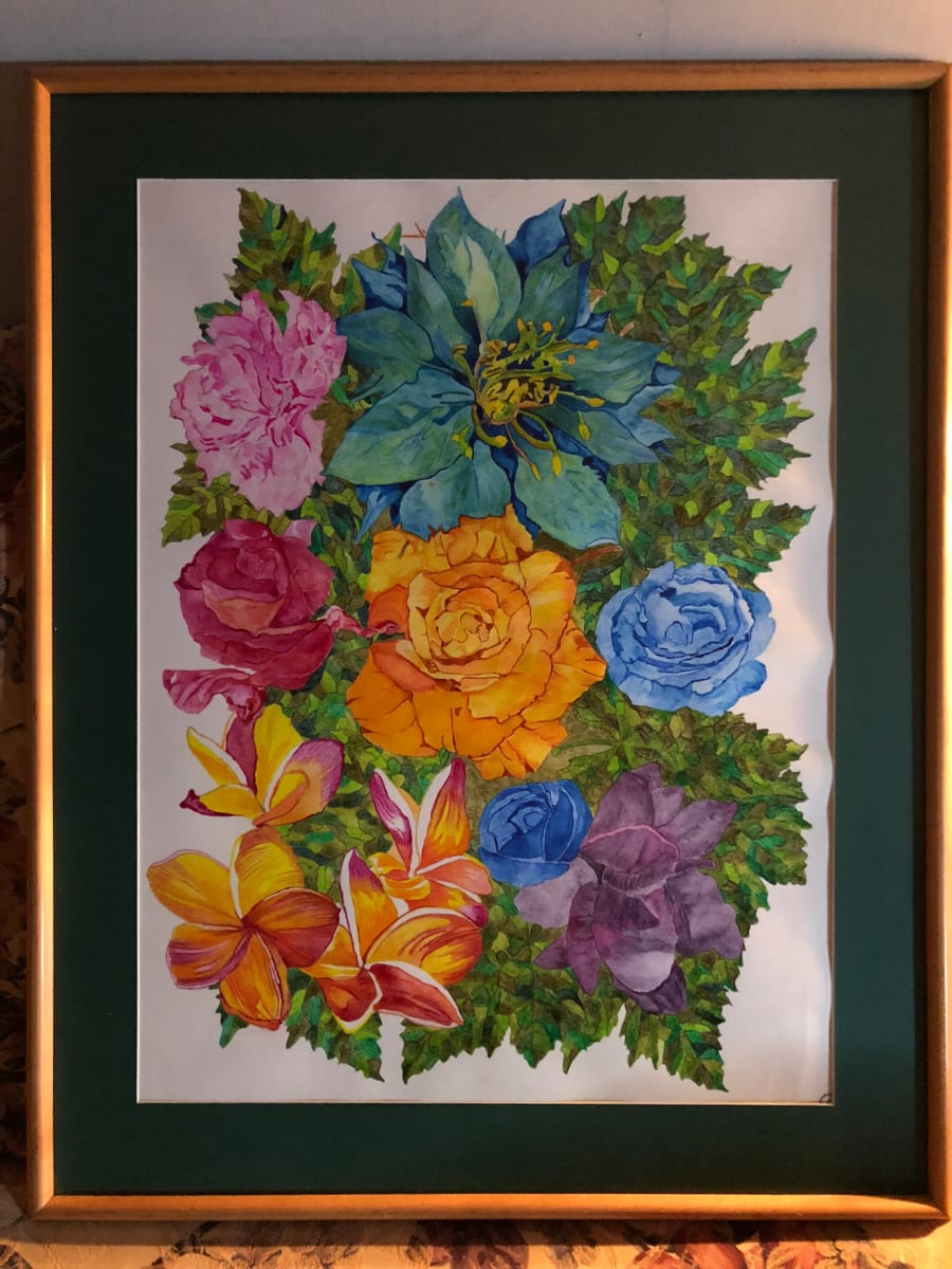 Large Floral by Deborah A. Berlin, Image 1.