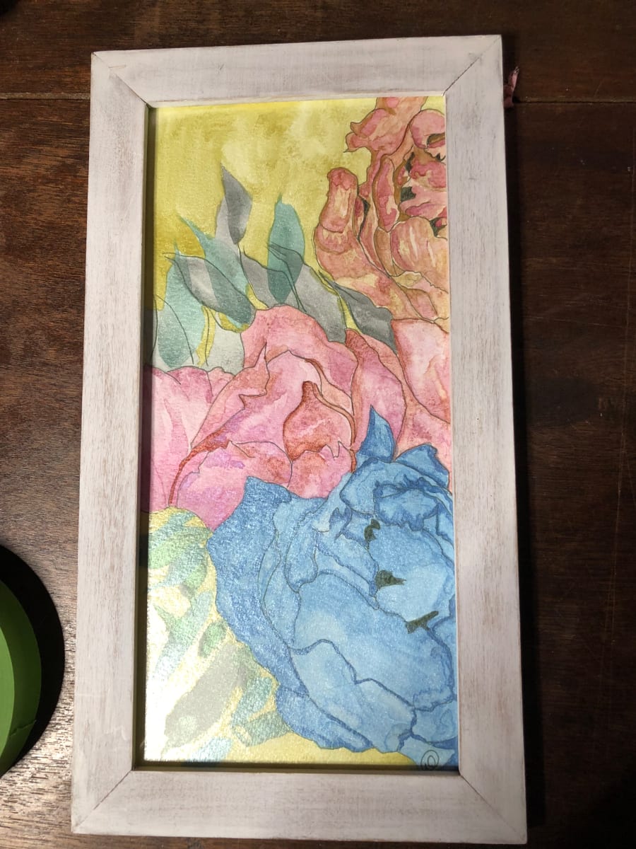Metallic Flowers by Deborah A. Berlin, Image 1.