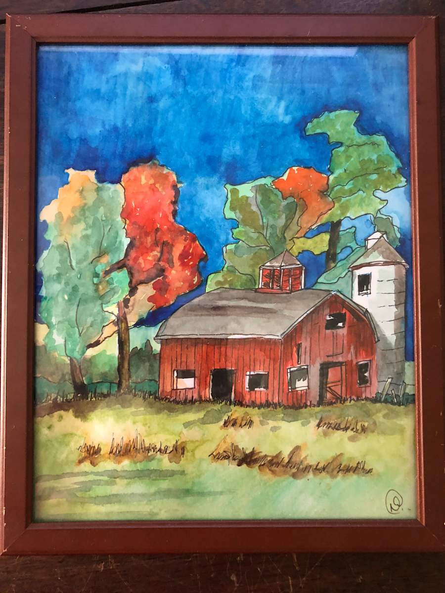 Red Barn by Deborah A. Berlin, Image 1.