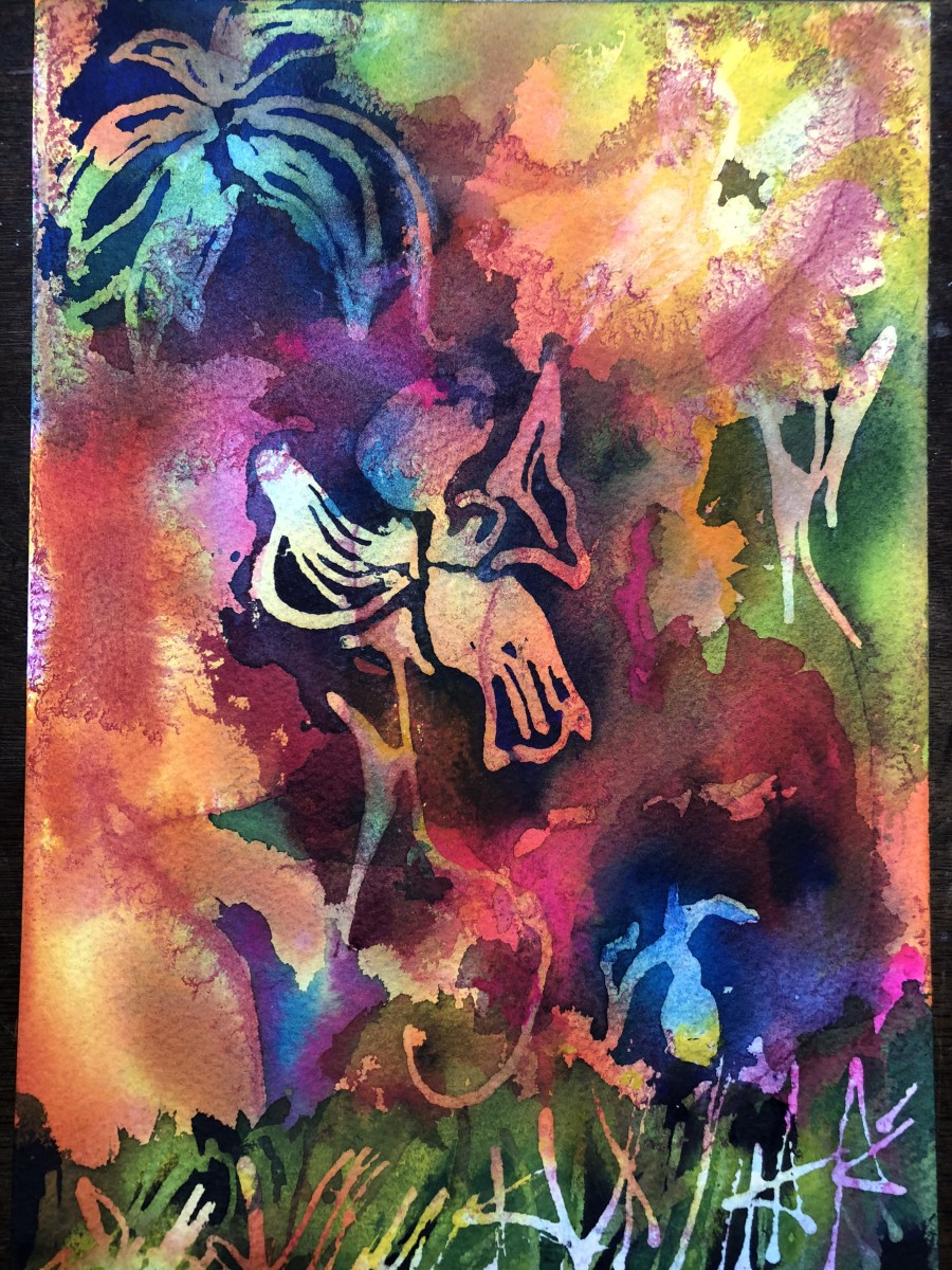 Summer Garden by Deborah A. Berlin 