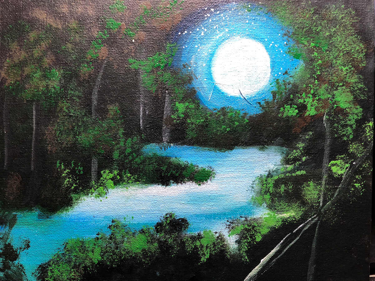 Forest Moon by Deborah A. Berlin, Image 1.