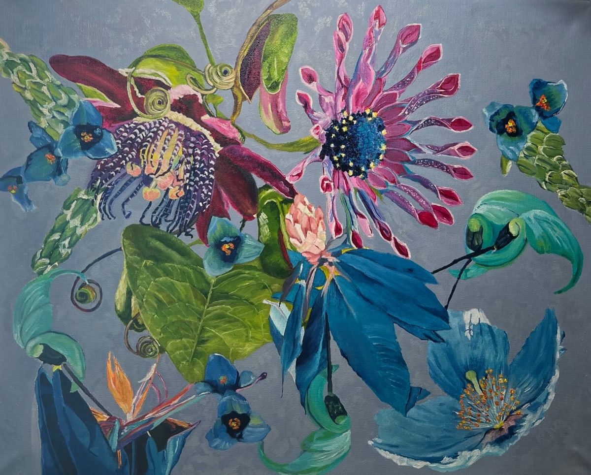 Unusual Blues by Deborah A. Berlin, Image 1.