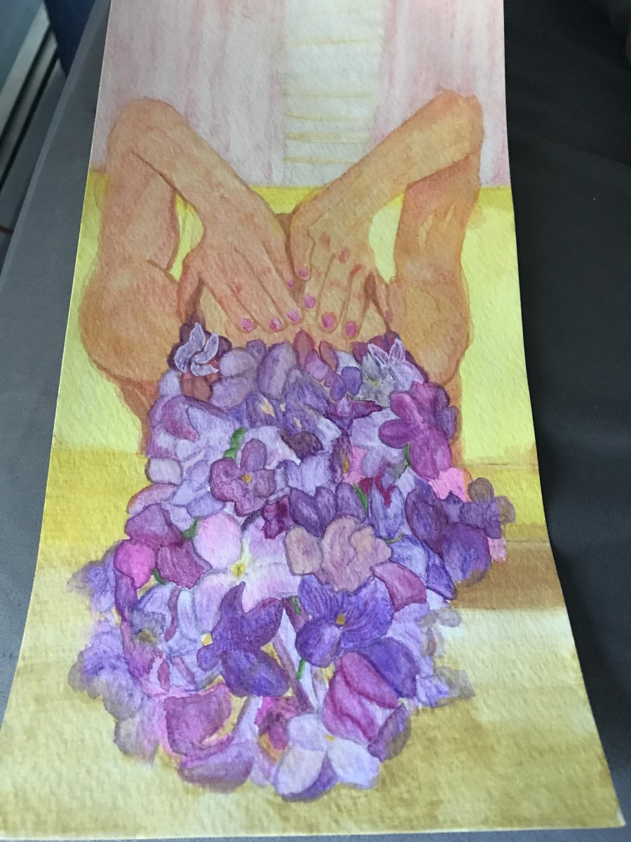 Jasmine in the Bath by Deborah A. Berlin 