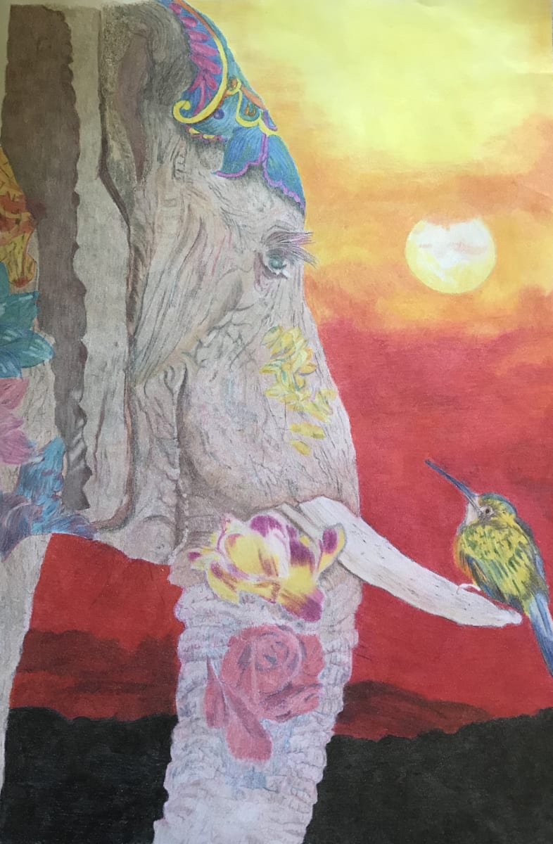 Painted Evening by Deborah A. Berlin, Image 1.