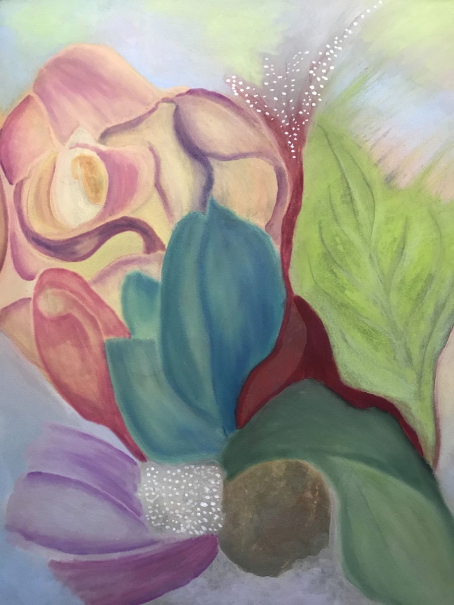 Pastel Flower by Deborah A. Berlin 