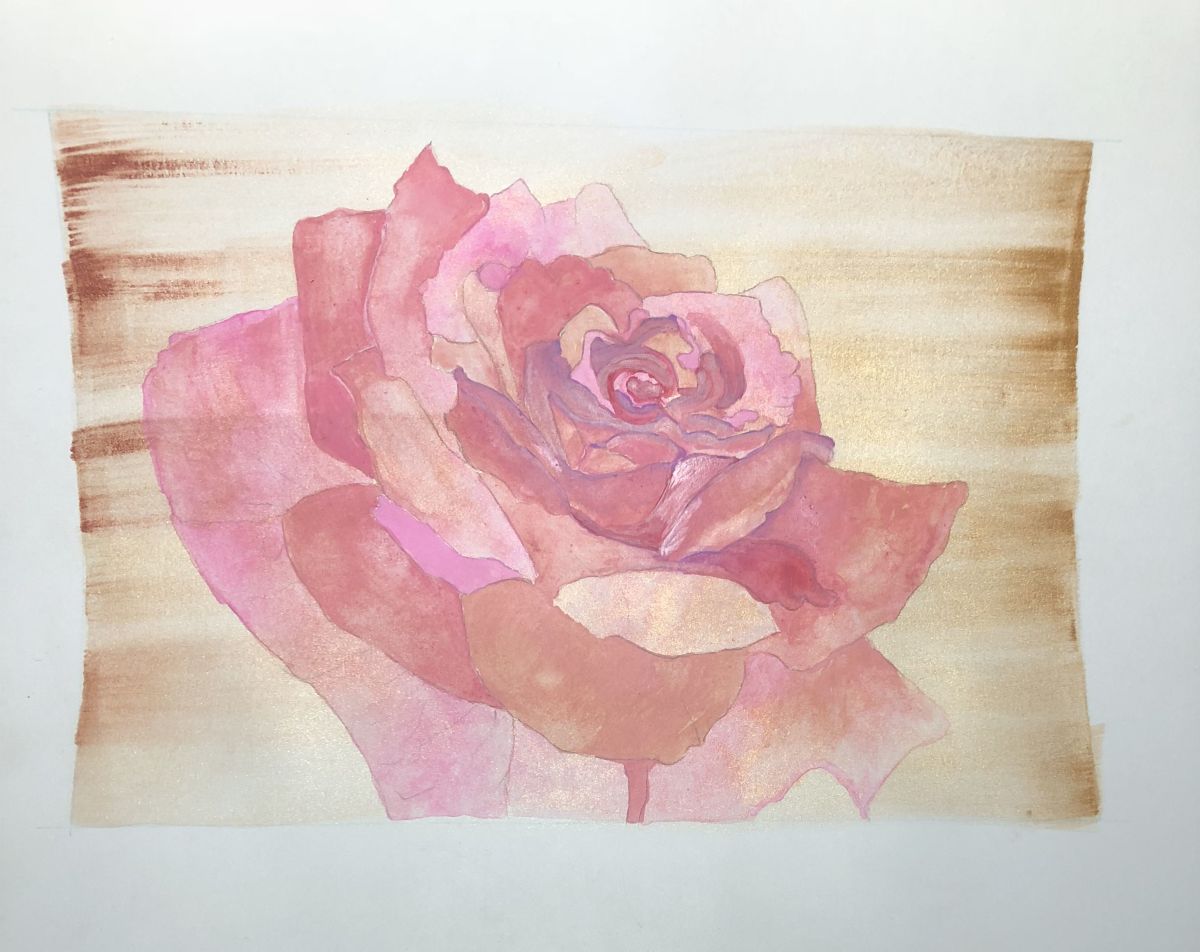 Rose and Gold by Deborah A. Berlin 