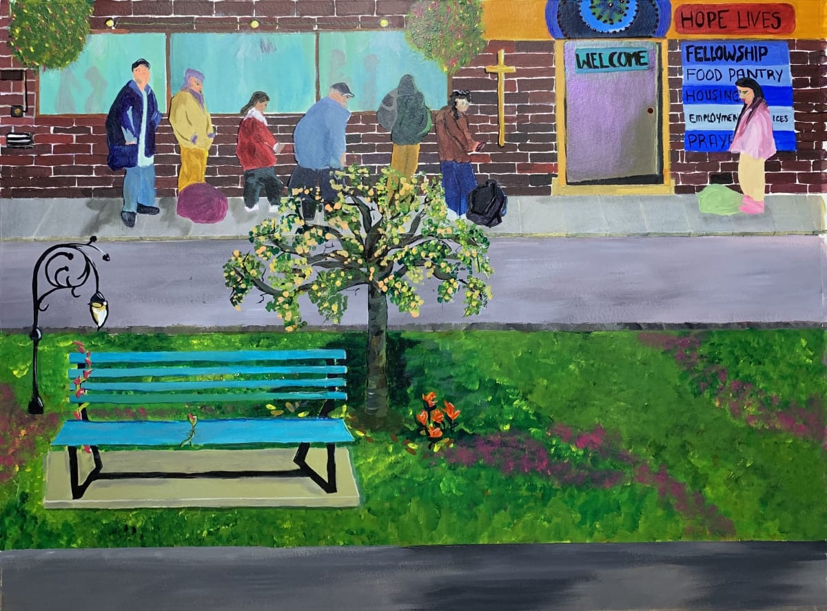 The Empty Bench by Deborah A. Berlin, Image 1.