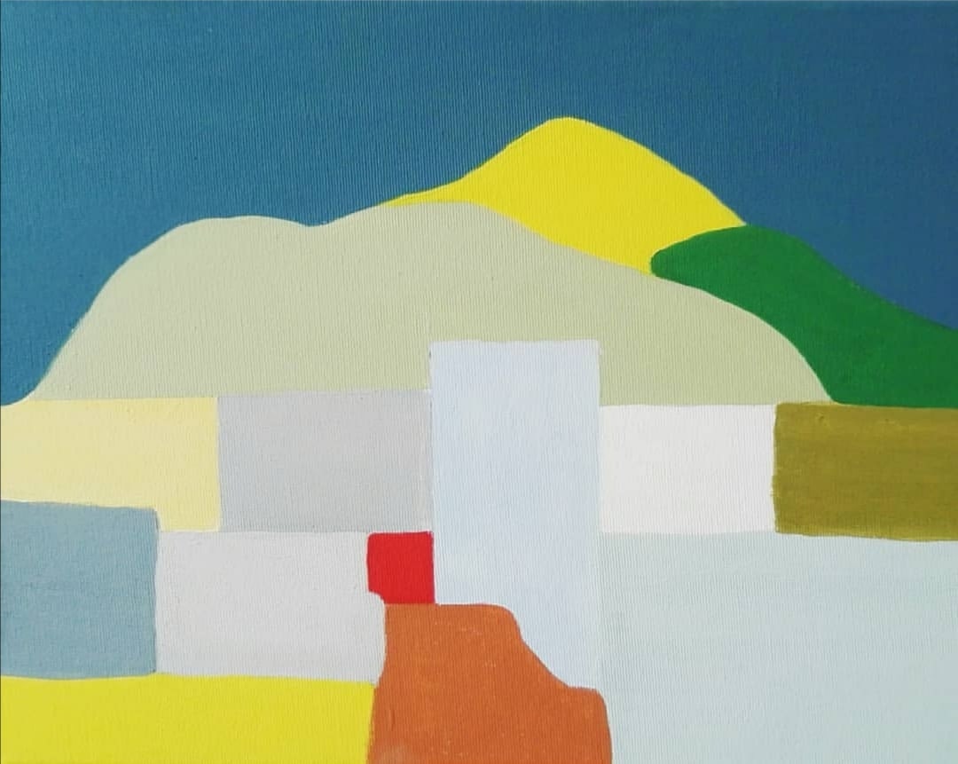 Homage to Etel Adnan by Yves Pascal Oesch 