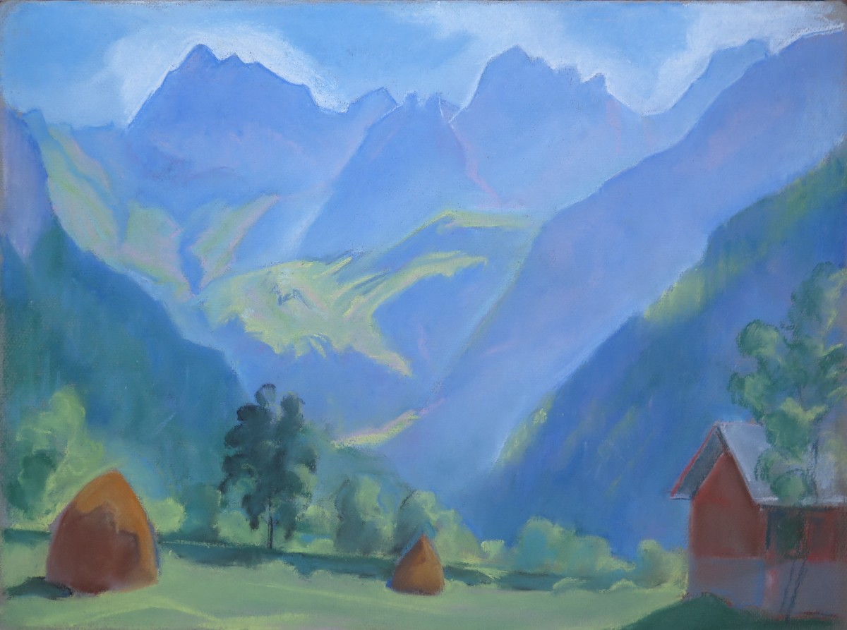 Paysage alpestre by LECOULTRE John-Francis (1905-1990) 