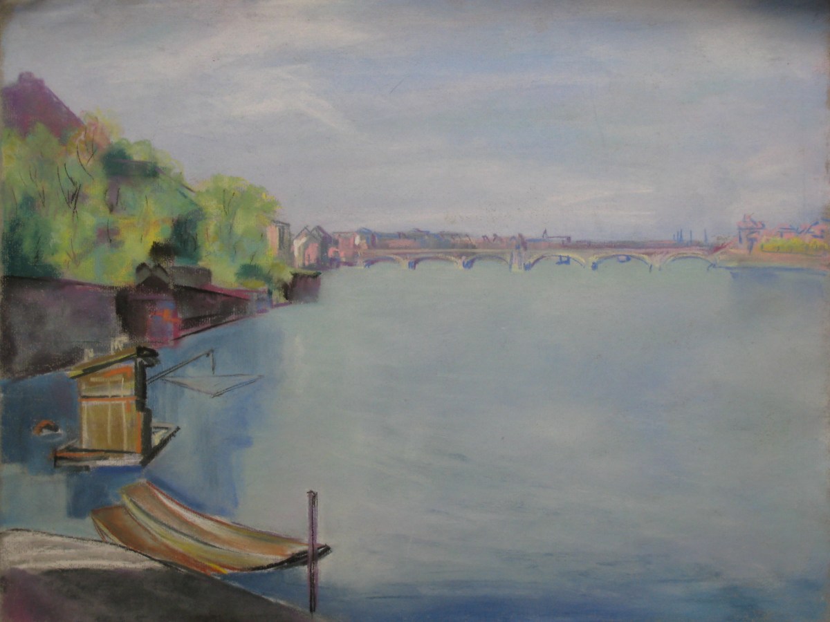 Le Rhin à Bâle by LECOULTRE John-Francis (1905-1990), Image 2.