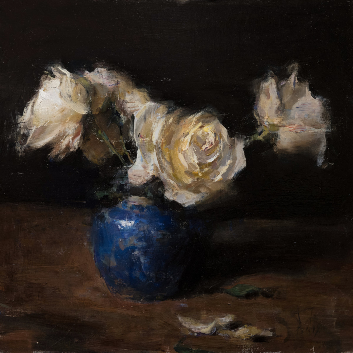 White Roses by Derek Penix 