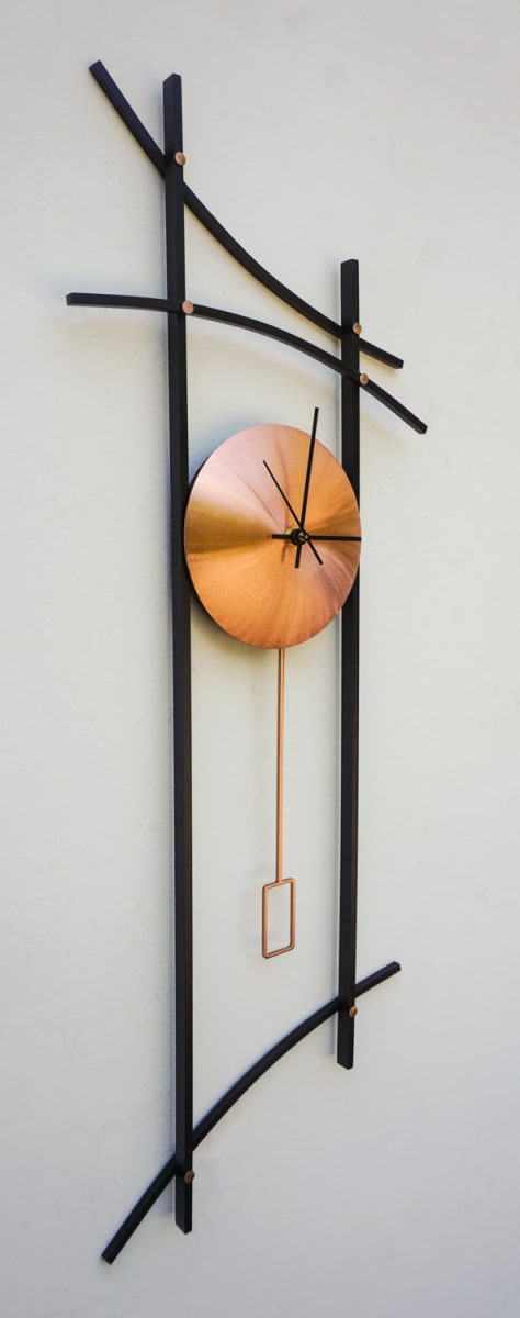 Asia Wall Clock by Julie and Ken Girardini 