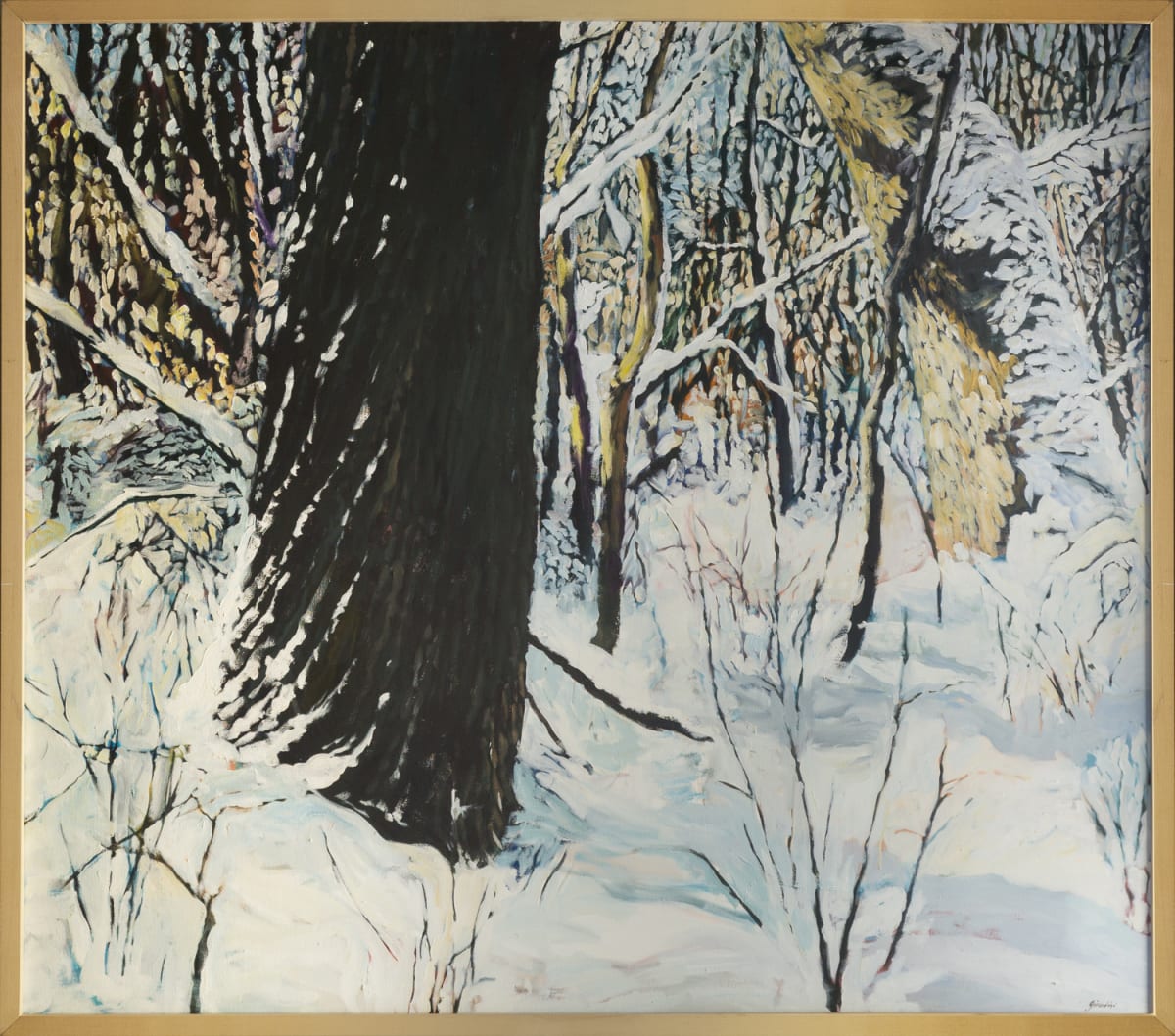 Black Oak White Snow by Julie and Ken Girardini 