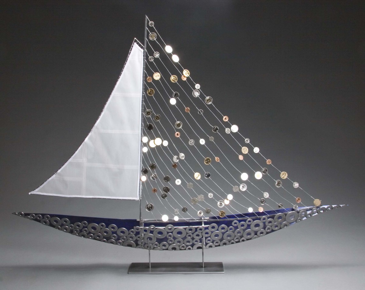 Coin Boat by Julie and Ken Girardini 