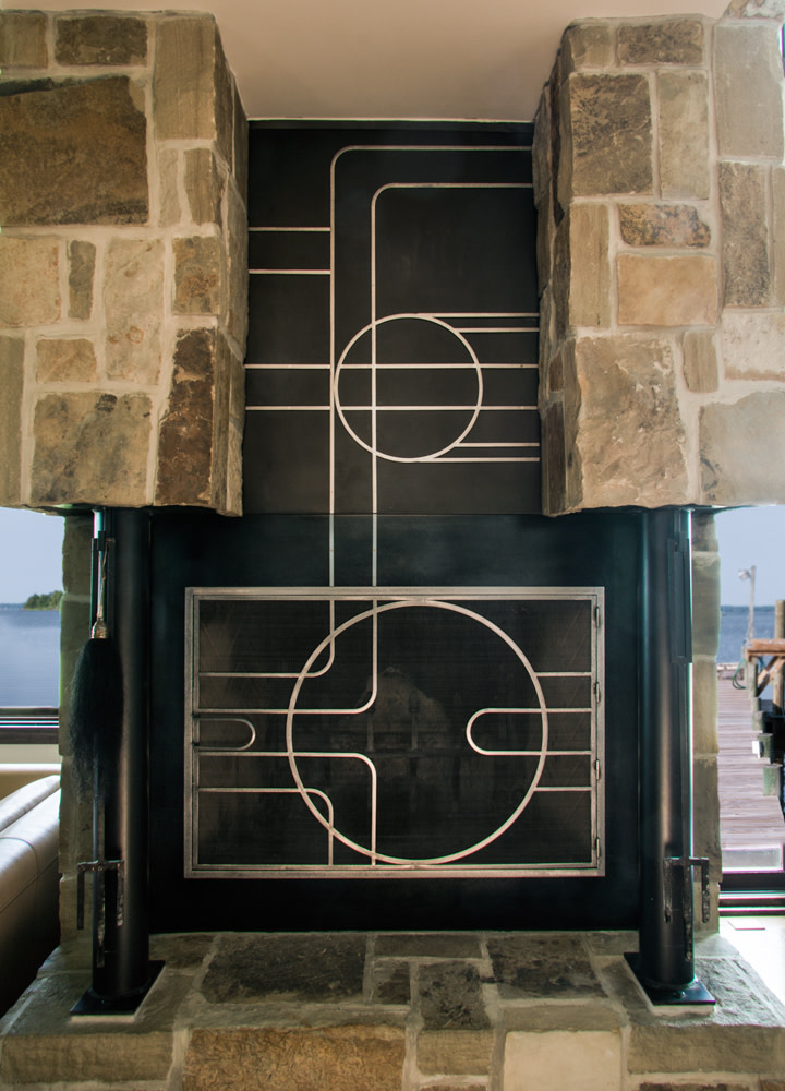 Fireplace Doors by Julie and Ken Girardini 